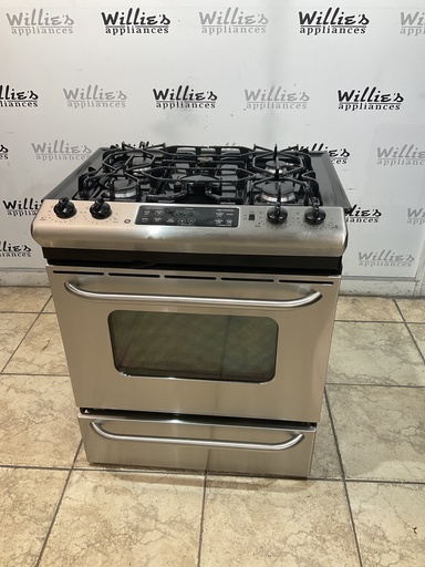 [95488] Ge Used Natural Gas Stove 30inches 