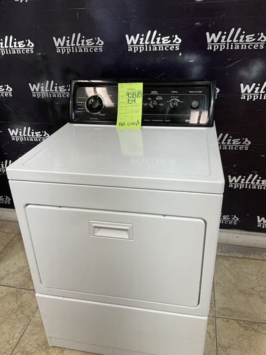 [95818] Kenmore Used Electric Dryer 220volts (30 AMP) 27inches {no cord} 