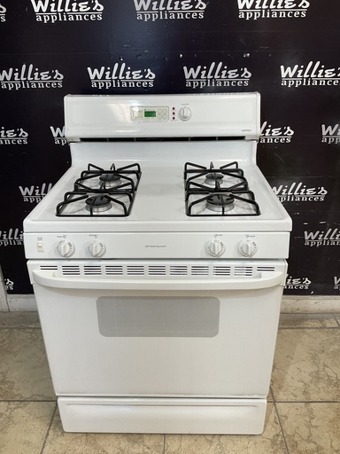[95929] Hotpoint Used Natural Gas Stove 30inches 