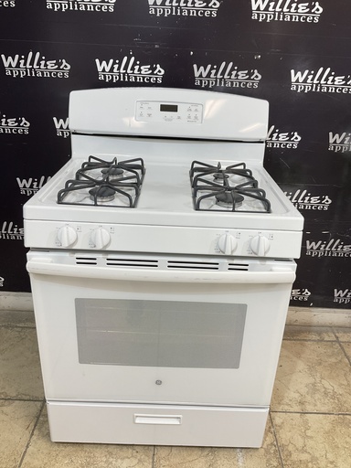 [96267] Ge Used Natural Gas Stove 30inches 