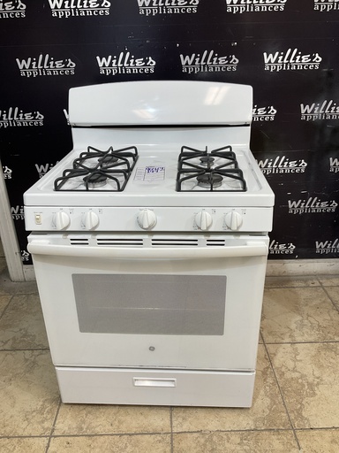[96419] Ge Used Natural Gas Stove 30inches 