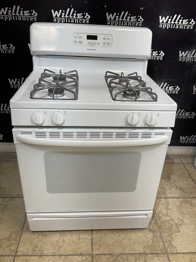 Hotpoint Used Natural Gas Stove 30inches 