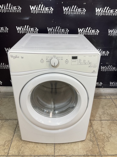 [96533] Whirlpool Used Electric Dryer 220volts (30 AMP) 27inches {3 prong} 