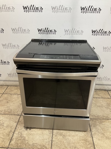 [96560] Whirlpool Used Electric Stove 220volts (40/50 AMP) 30inches {4 prong} 