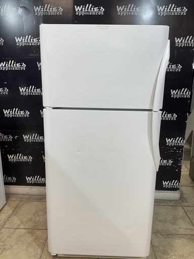 [96670] Frigidaire Used Refrigerator Top and Bottom 30x66 