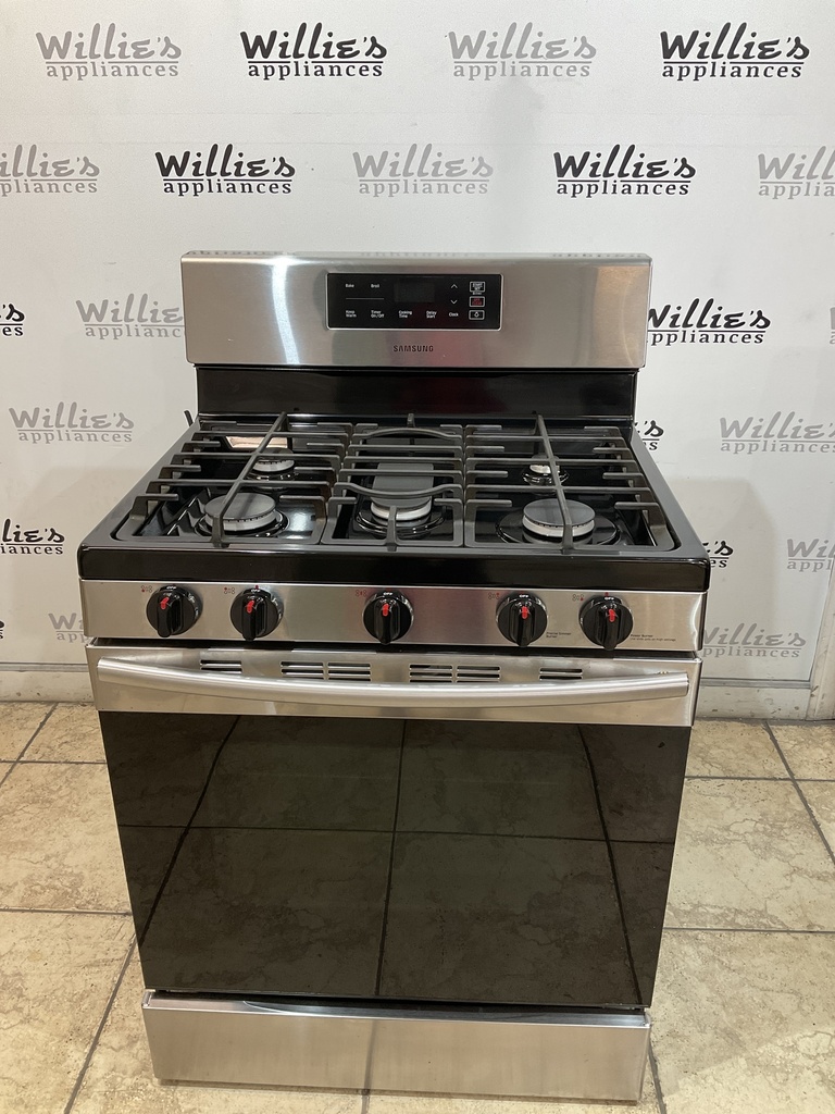 Samsung Used Natural Gas Stove 30inches 