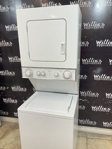 [96708] Whirlpool Used Electric Unit Stackable 220volts (40/50 AMP) 24x71 1/2” {3 prong} 