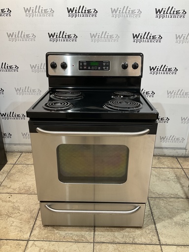 [96745] Ge Used Electric Stove 220volts (40/50 AMP) 30inches {3 prong} 