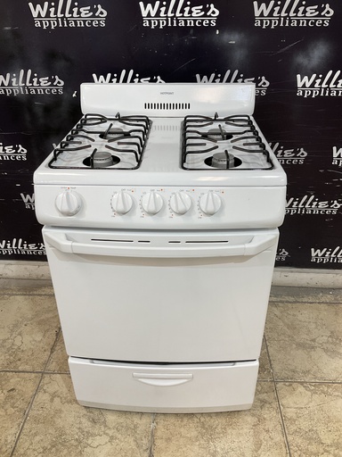 [96746] Hotpoint Used Natural Gas Stove 24inches 