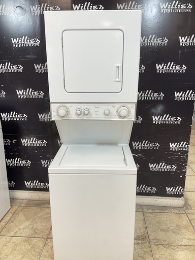 [96775] Whirlpool Used Electric Unit Stackable 220volts (30 AMP) 24x71 1/2” {3 prong}