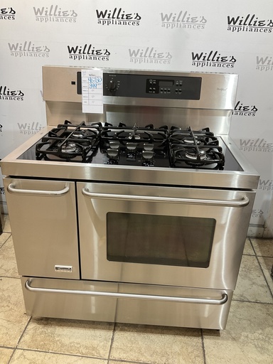 [96780] Kenmore Used Natural Gas Stove Dual Fuel 40inches 