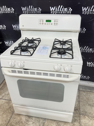[96783] Ge Used Natural Gas Stove 30inches 