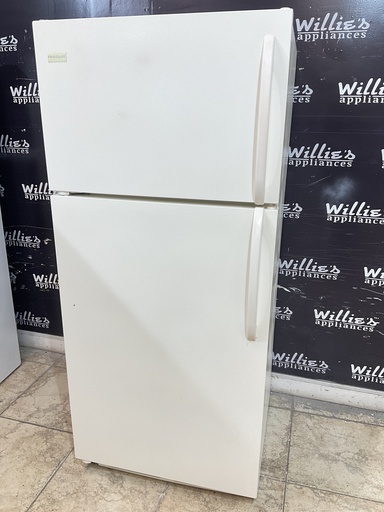 [96803] Frigidaire Used Refrigerator Top and Bottom 28x64 1/2” 