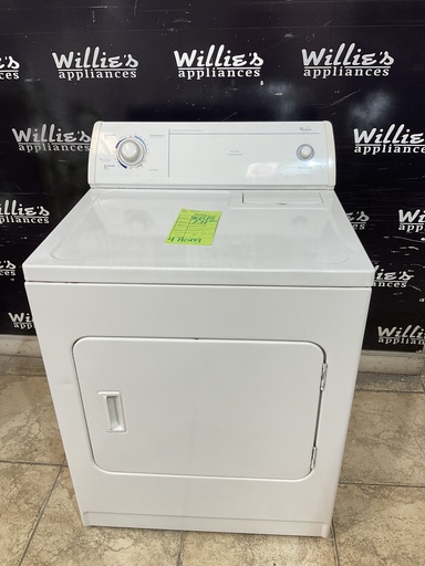 [96818] Whirlpool Used Electric Dryer 220volts (30 AMP) 29inches {4 prong} 