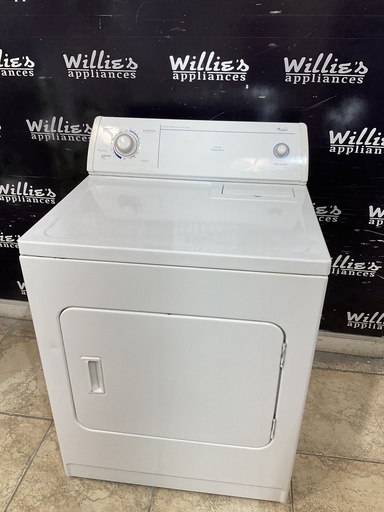 [96838] Whirlpool Used Electric Dryer 220volts (30 AMP) 29inches {no cord} 