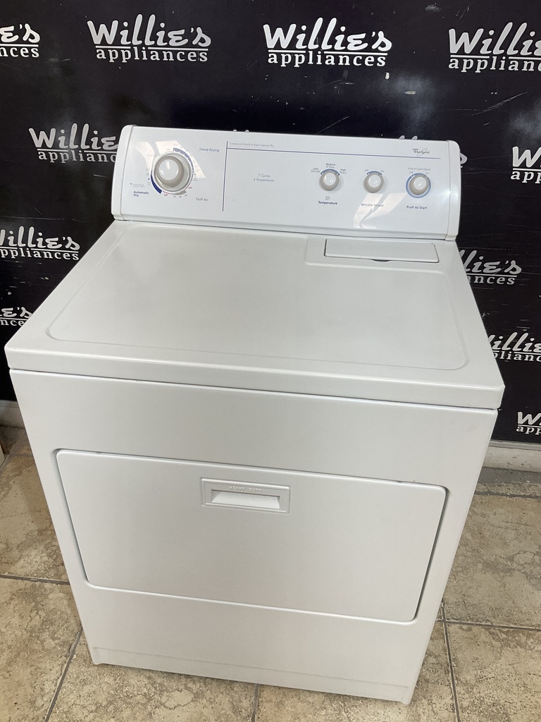 Whirlpool Used Electric Dryer 220volts (30 AMP) 29inches {3 prong} 