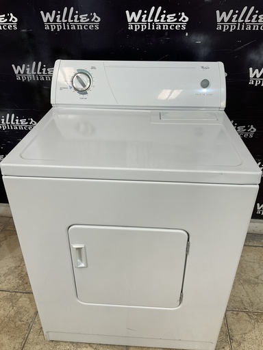 [96835] Whirlpool Used Electric Dryer 220volts (30 AMP) 29inches {3 prong} (White)