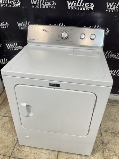 [96856] Maytag Used Natural Gas Dryer 29inches (White) 