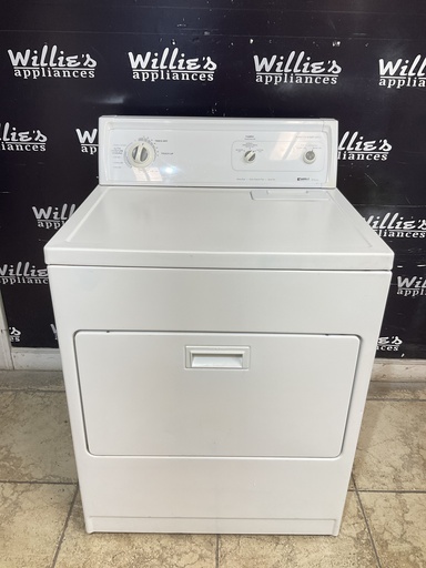 [96866] Kenmore Used Electric Dryer 220volts (30 AMP) 29inches {3 prong} (White)