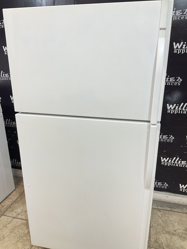 [96886] Kenmore Used Refrigerator Top and Bottom 33x66 (White)