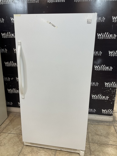 [96941] Kenmore Used Refrigerator All Single Door 32x65 1/2” (White)