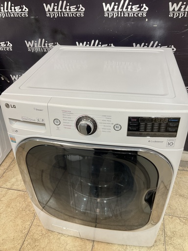 [97150] Lg Used Washer Front-load 29inches (White) 