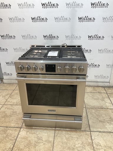 [97160] Frigidaire Used Natural Gas Stove 30inches (Stainless Steel) 