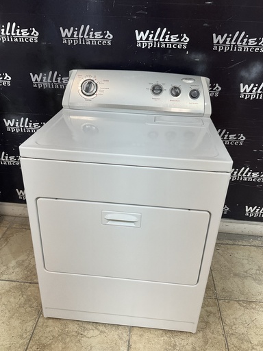 [97208] Whirlpool Used Electric Dryer 220volts (30 AMP) 29inches {3 prong} (White) 