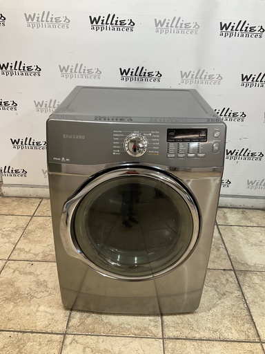 [97278] Samsung Used Electric Dryer 220volts (30 AMP) 27inches {3 prong} (Grey)