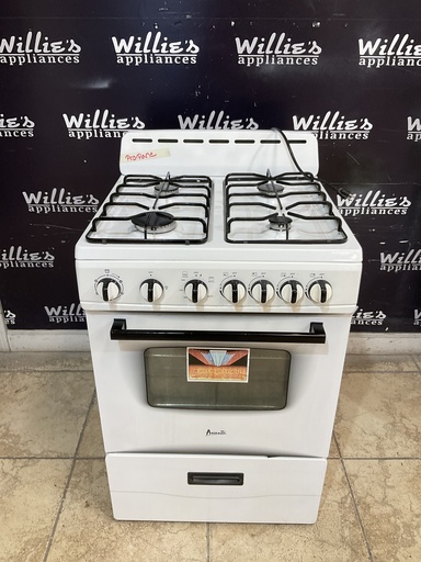 [97254] Avanti Used Gas Propane Stove 24inches (White)