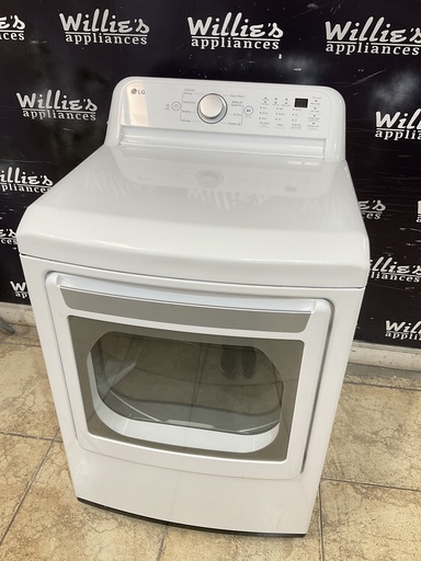[97272] Lg Used Electric Dryer 220volts (30 AMP) 27inches {3 prong} (White) 