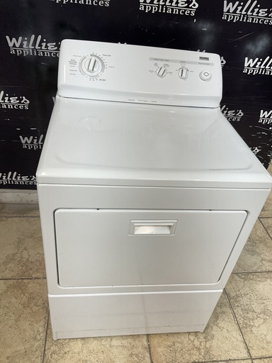 [97316] Kenmore Used Electric Dryer 220volts (30 AMP) 27inches {3 prong} (White) 