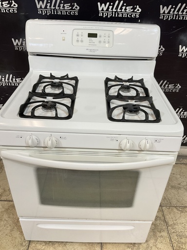 [97284] Frigidaire Used Natural Gas Stove 30inches (White)