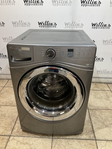 [97304] Whirlpool Used Washer Front-load 27inches (Grey) 