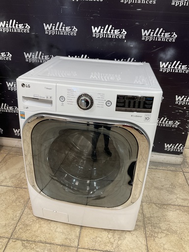 [97290] Lg Used Washer Front-load 29inches (White)