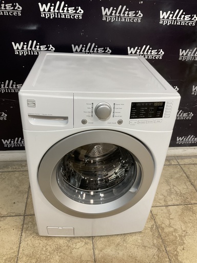 [97303] Kenmore Used Washer Front-load 27inches (White)
