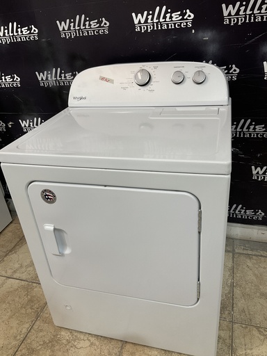 [97325] Whirlpool Used Natural Gas Dryer 29inches (White) 