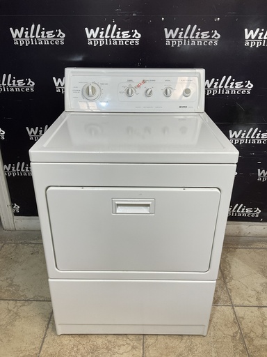 [97338] Kenmore Used Natural Gas Dryer 27inches (White) 