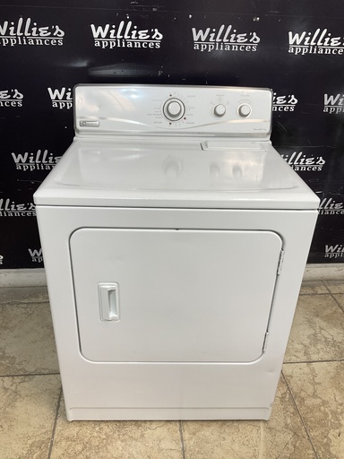 [97348] Maytag Used Electric Dryer 220volts (30 AMP) 29inches {4 prong} (White)