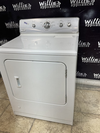 [97356] Maytag Used Natural Gas Dryer 29inches (White) 