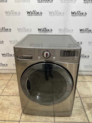 [97333] Lg Used Electric Dryer 220volts (30 AMP) 27inches {3 prong} (Grey) 