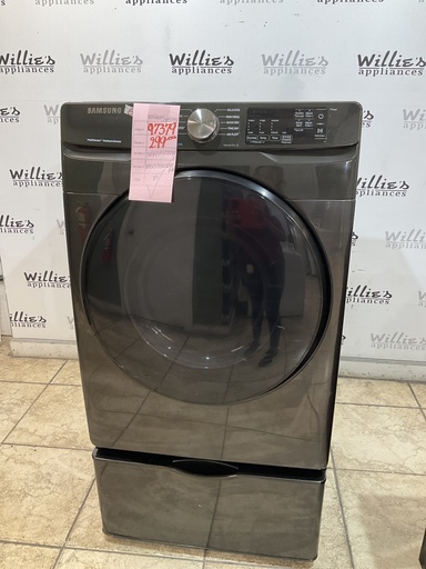 [97379] Samsung Used Natural Gas Dryer 27inches (Black)