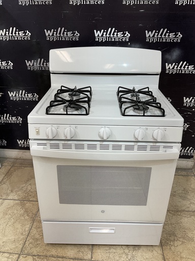 [97355] Ge Used Natural Gas Stove 30inches (White)