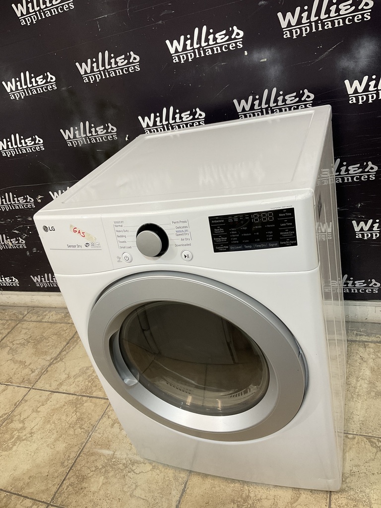 Lg Used Natural Gas Dryer 27inches (White)