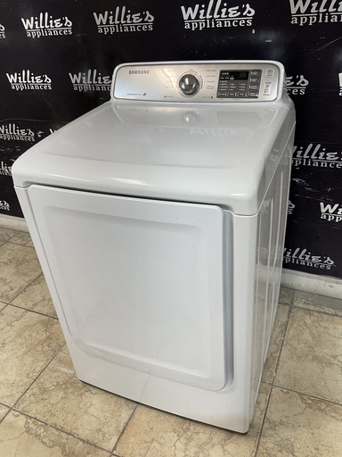 [97399] Samsung Used Electric Dryer 220volts (30 AMP) 27inches {3 prong} (White) 