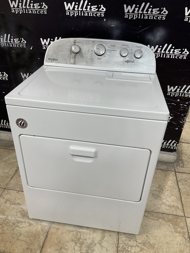 [97398] Whirlpool Used Electric Dryer 220volts (30 AMP) 29inches {3 prong} (White) 