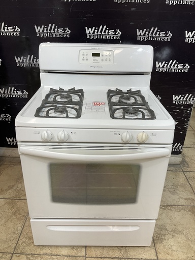 [97415] Frigidaire Used Natural Gas Stove 30inches (White) 
