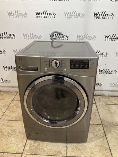 [97412] Kenmore Used Washer Front-load 27inches (Grey) 