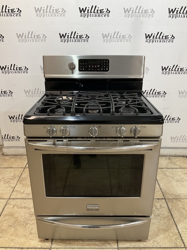 [97422] Frigidaire Used Natural Gas Stove 30inches (Stainless Steel)