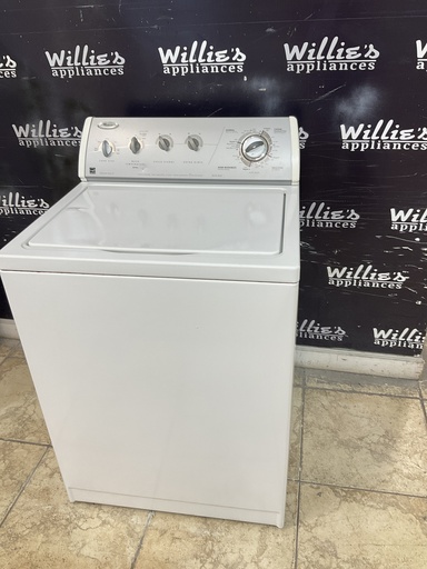 [97442] Whirlpool Used Washer Top-load 27inches (White) 